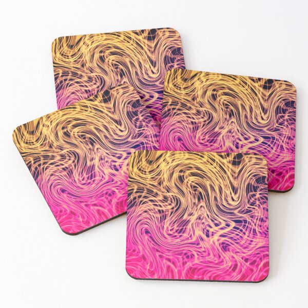 Item preview, Warped Linear2 Warm designed and sold by SirkDesignsLtd.