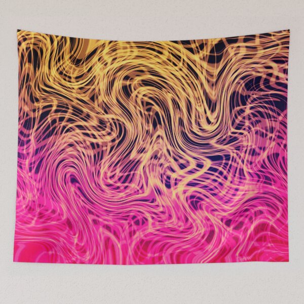 Item preview, Warped Linear2 Warm designed and sold by SirkDesignsLtd.