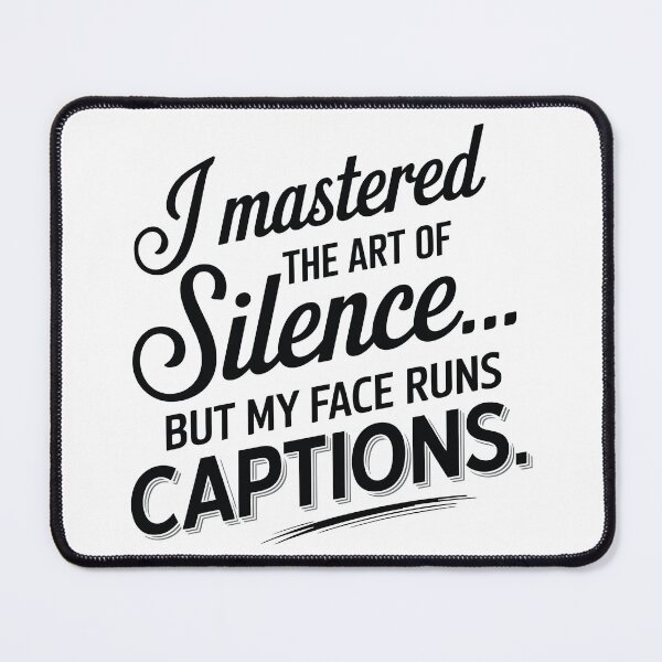 Item preview, My face runs captions designed and sold by OffensiveFun.