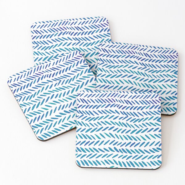 Item preview, Watercolor knitting pattern - teal designed and sold by wackapacka.