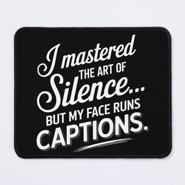 Item preview, My face runs captions designed and sold by OffensiveFun.