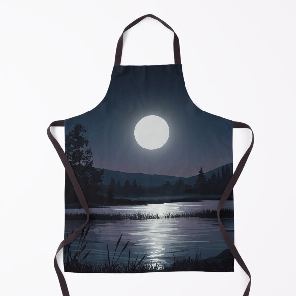Item preview, moonlit night on the lake designed and sold by wi geon.