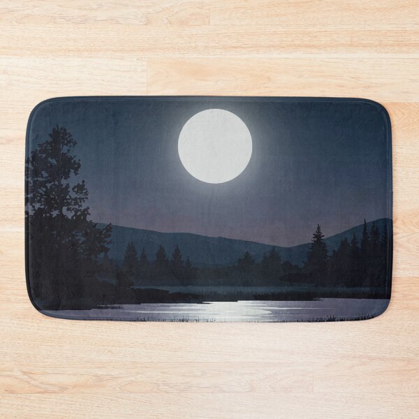 Item preview, moonlit night on the lake designed and sold by wi geon.