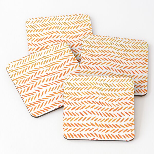 Item preview, Watercolor knitting pattern - orange designed and sold by wackapacka.