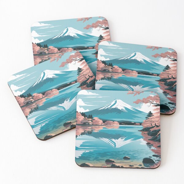 Item preview, Mount Fuji (富士山, Fujisan, Japanese) designed and sold by matteflor.
