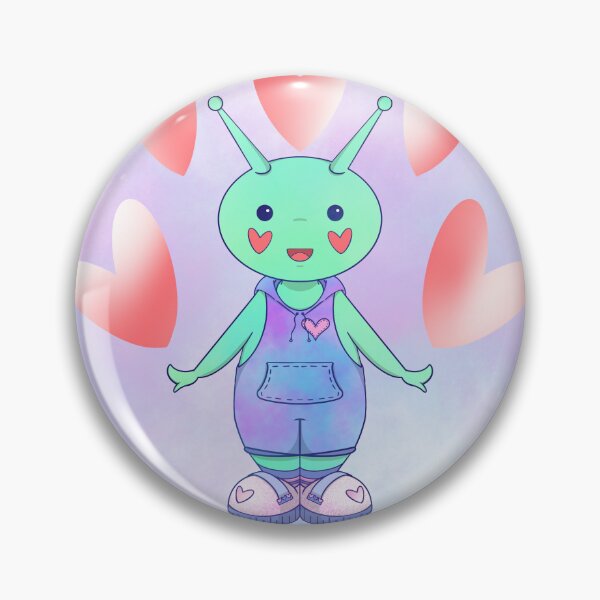 Item preview, Little Valentine Alien designed and sold by limonlaur.