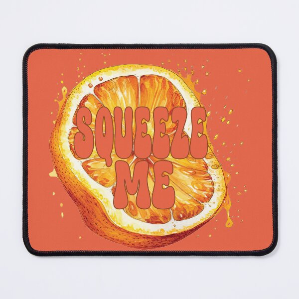 Item preview, Orange Squeeze Me - Retro Typography designed and sold by FaeryNuff.
