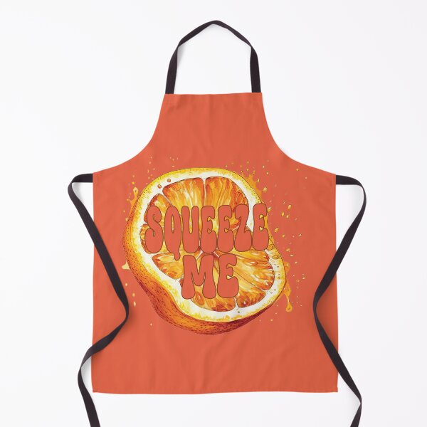 Item preview, Orange Squeeze Me - Retro Typography designed and sold by FaeryNuff.