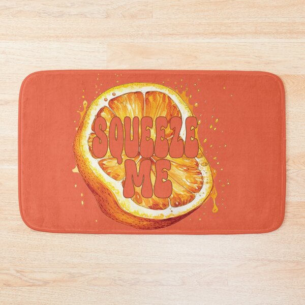 Item preview, Orange Squeeze Me - Retro Typography designed and sold by FaeryNuff.