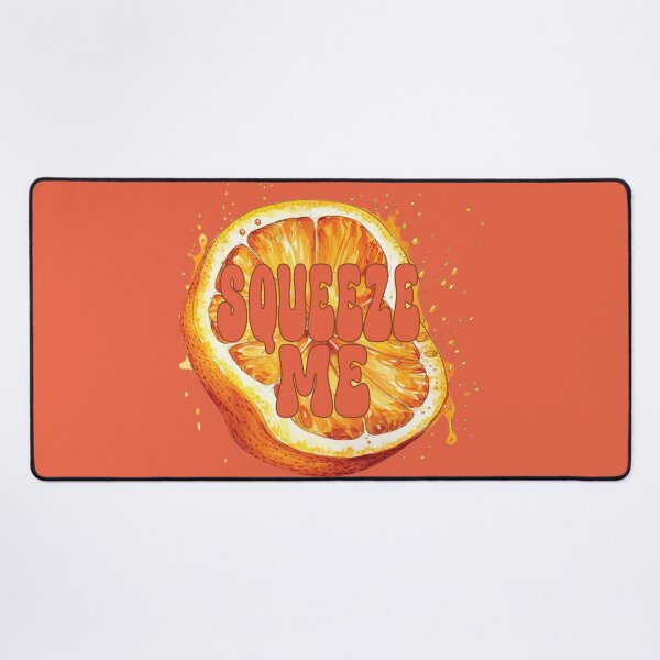 Item preview, Orange Squeeze Me - Retro Typography designed and sold by FaeryNuff.