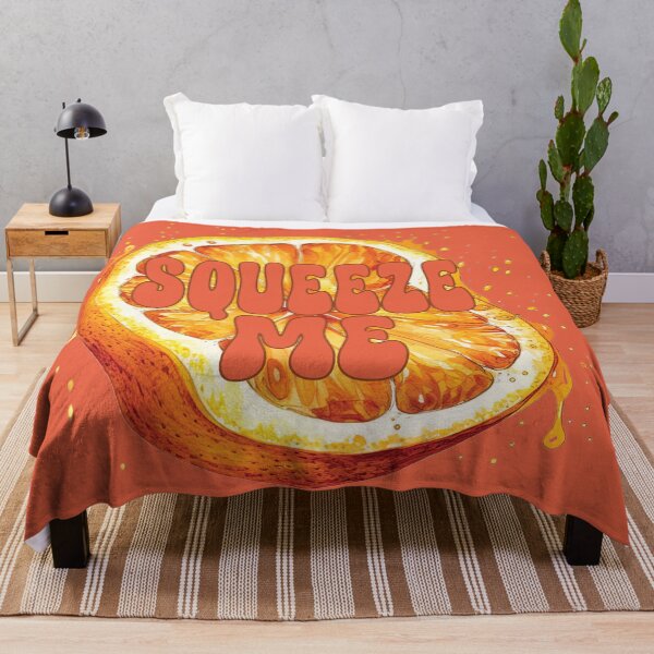 Item preview, Orange Squeeze Me - Retro Typography designed and sold by FaeryNuff.