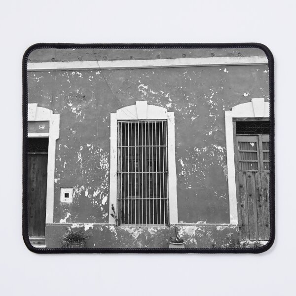 Item preview, Black and White Distressed Wall in Merida Mexico designed and sold by YemmyZImages.