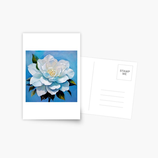 Item preview, White Gardenia Flower II designed and sold by Glimmersmith.