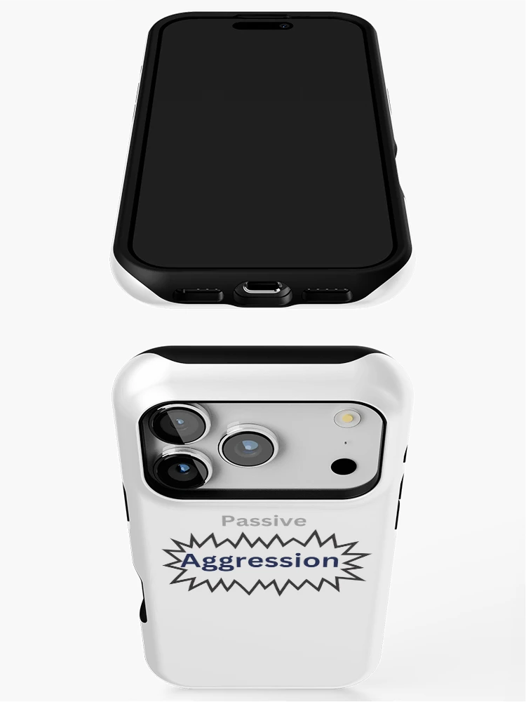 Thumbnail 3 of 4, iPhone Case, Passive Aggression  designed and sold by Monem-RASH.