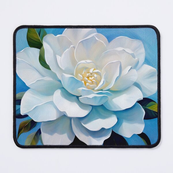 Item preview, White Gardenia Flower II designed and sold by Glimmersmith.
