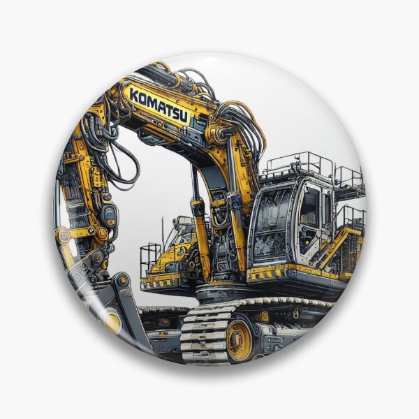 Item preview, Komatsu Hydraulic Excavator designed and sold by Reinforced.