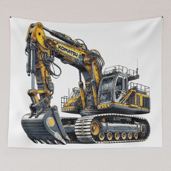 Item preview, Komatsu Hydraulic Excavator designed and sold by Reinforced.