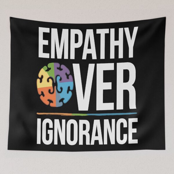 Item preview, Autism Awareness Month Empathy Over Ignorance designed and sold by KitonicTees.