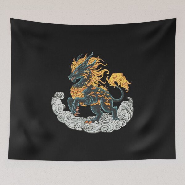 Item preview, Qilin Golden Guardian designed and sold by SignumShop.