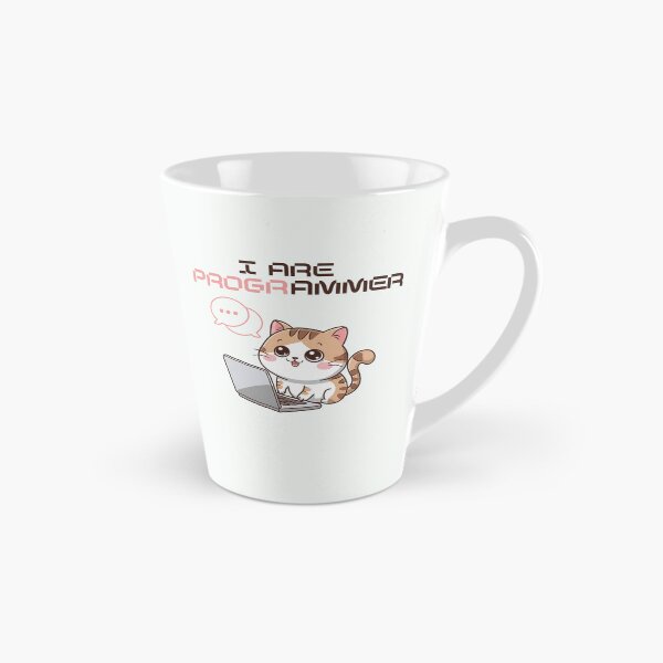 Item preview, I Are Programmer – The Cutest Coding Assistant! designed and sold by Golden-flower22.