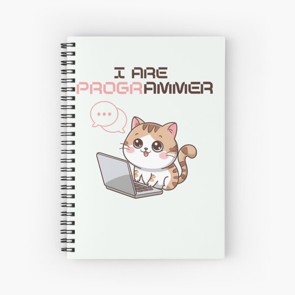 Item preview, I Are Programmer – The Cutest Coding Assistant! designed and sold by Golden-flower22.