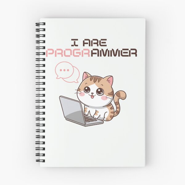 Item preview, I Are Programmer – The Cutest Coding Assistant! designed and sold by Golden-flower22.