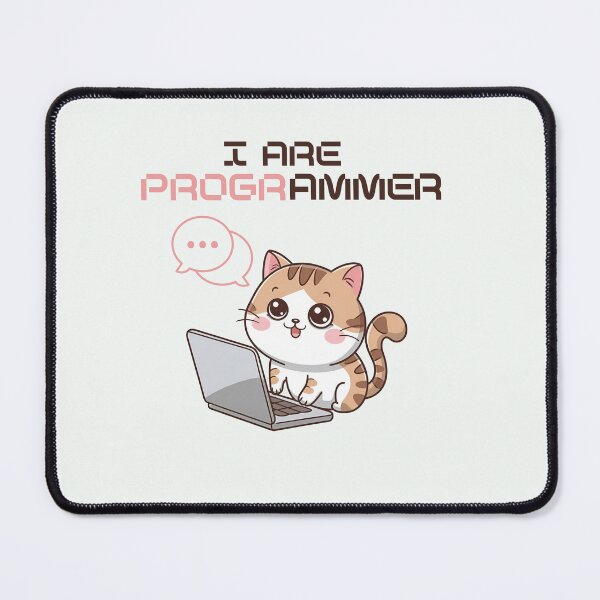 Item preview, I Are Programmer – The Cutest Coding Assistant! designed and sold by Golden-flower22.