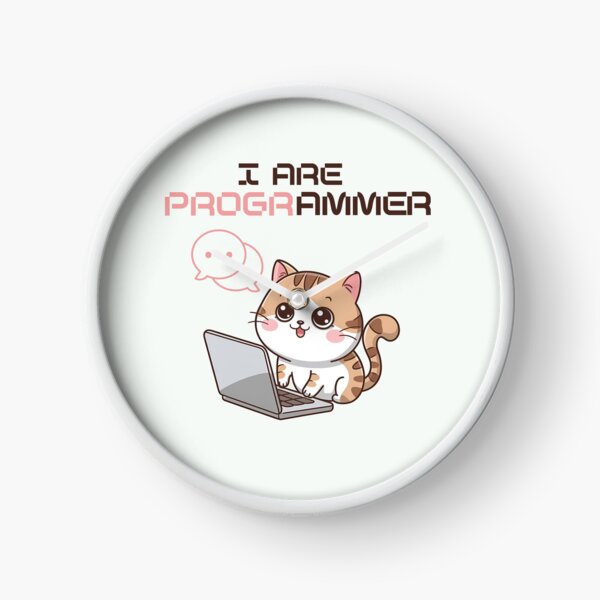 Item preview, I Are Programmer – The Cutest Coding Assistant! designed and sold by Golden-flower22.