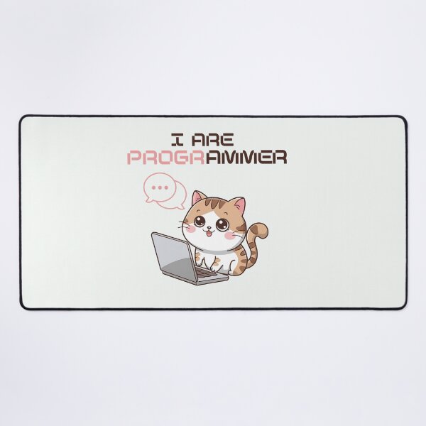Item preview, I Are Programmer – The Cutest Coding Assistant! designed and sold by Golden-flower22.