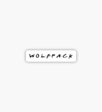Wolfpack Friends Sticker