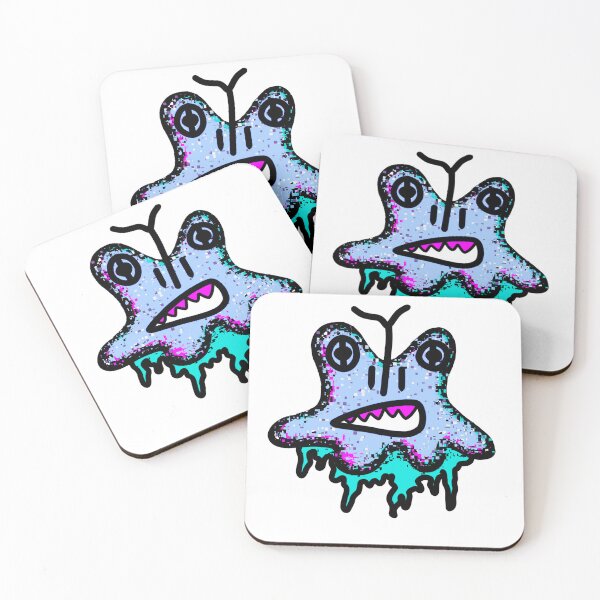 Item preview, Decal frog blue designed and sold by Florse.