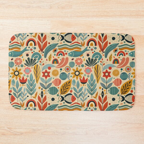 Item preview, Retro pattern seaweed designed and sold by Giagzhel.