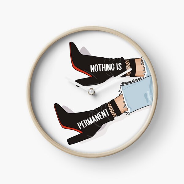 Item preview, Nothing is permanent by Sasa Elebea designed and sold by Sabrina Brugmann.