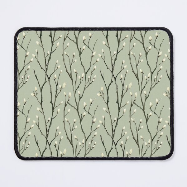 Item preview, Spring branches pattern on green designed and sold by ivorry.
