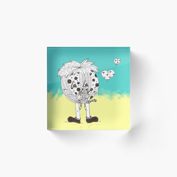 Hug a cat - Best friends Acrylic Block