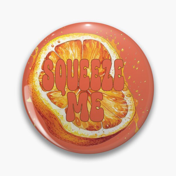 Item preview, Orange Squeeze Me - Tipografía retro - Desgastada designed and sold by FaeryNuff.