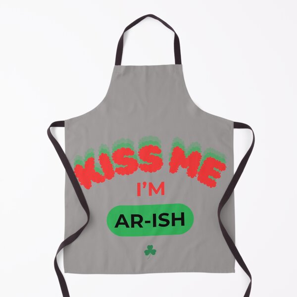Item preview, Kiss Me, I'm Ar-ish – A Fun Twist on Irish Pride designed and sold by Vivid Art Zone.