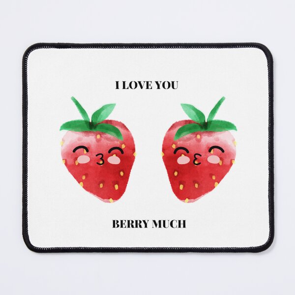 Item preview, I love you berry much designed and sold by Bubblegraphy.