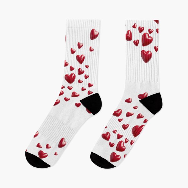 Item preview, multiple red hearts  designed and sold by fluidwatercolor.