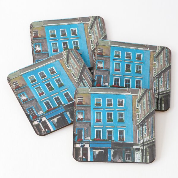 Item preview, Blue Building In Soho London designed and sold by golan22may.