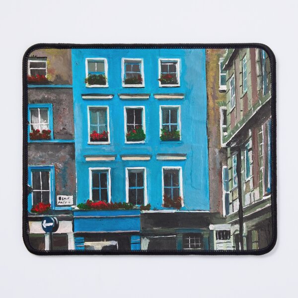 Item preview, Blue Building In Soho London designed and sold by golan22may.