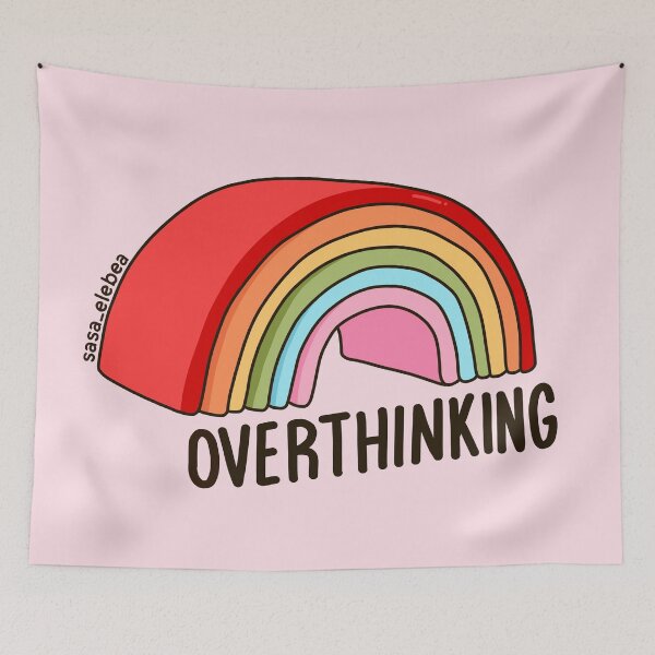 Item preview, Overthinking by Sasa Elebea designed and sold by Sabrina Brugmann.