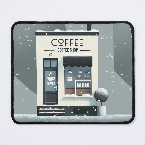 Item preview, Flat coffee Winter designed and sold by Giagzhel.