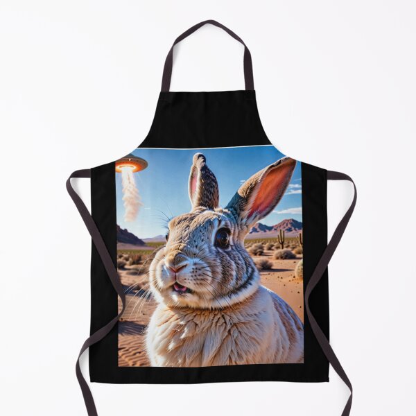 Item preview, Adorable Bunny Selfie with UFO – Cosmic Cuteness for Alien Fans & UFO Enthusiasts designed and sold by Shabby Script Archive | Digital Designer .