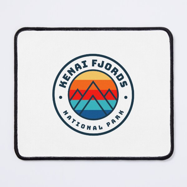Item preview, Kenai Fjords National Park Dog AK Alaska Mountains designed and sold by Guarddogdrive.