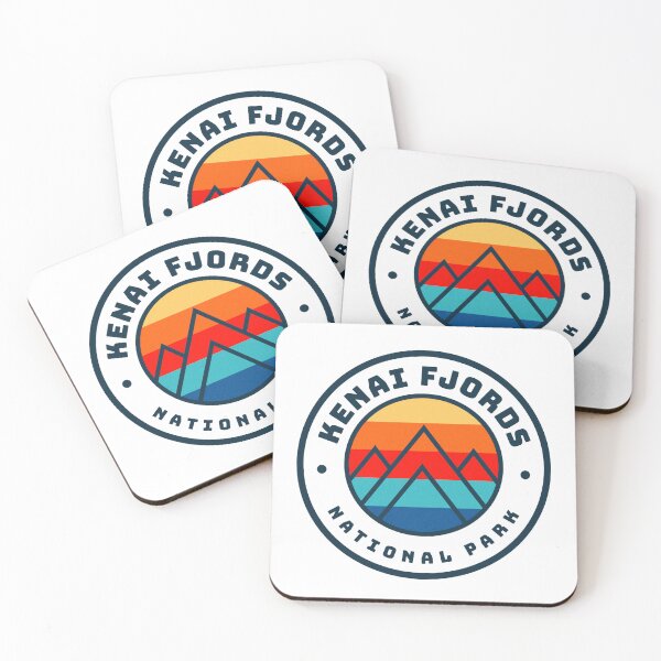 Item preview, Kenai Fjords National Park Dog AK Alaska Mountains designed and sold by Guarddogdrive.