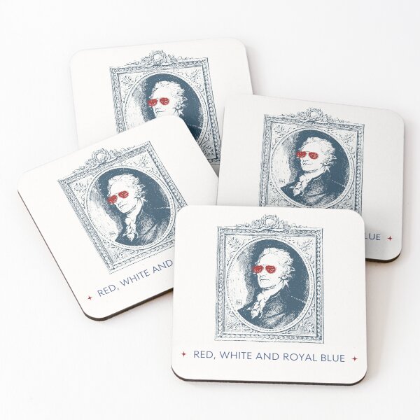 Item preview, Red, White and Royal Blue red room Hamilton designed and sold by brendainthesky.
