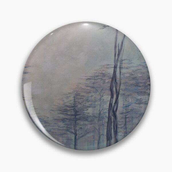 Item preview, Oil Painting - Presidio Woods in Fog 28" x 16" designed and sold by Igor Pozdnyakov.