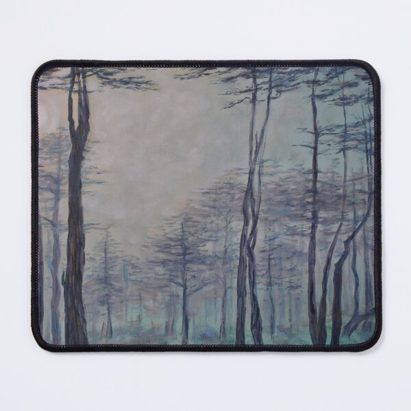 Item preview, Oil Painting - Presidio Woods in Fog 28" x 16" designed and sold by Igor Pozdnyakov.