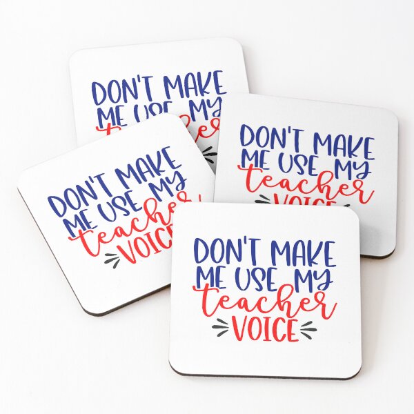 Item preview, Don't Make Me Use My Teacher Voice designed and sold by InfoBytes Academy.